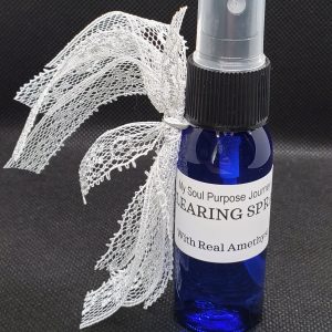 Clearing Spray with Real Amethyst.