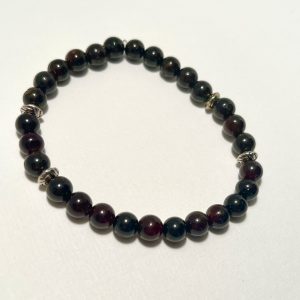 Red Garnet Bracelet: The January birthstone.