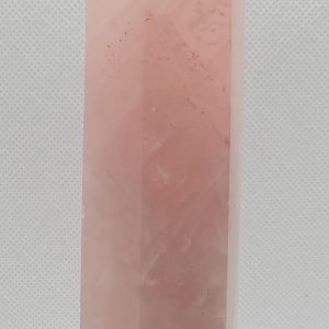 Solid Rose Quartz Obelisk Crystal